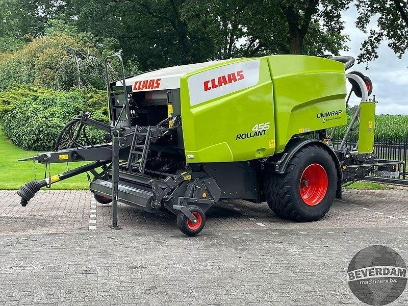 Claas Rollant 455 Uniwrap - مكبس البالات المستطيله: صورة 1 Claas Rollant 455 Uniwrap - مكبس البالات المستطيله: صورة 1