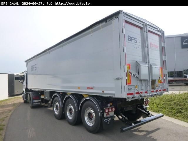 Benalu BULKLINER S 52 m³ Alu-Kastenmulde, Kombiklappe - قلابة نصف مقطورة نصف مقطورة قلابة: صورة 2 Benalu BULKLINER S 52 m³ Alu-Kastenmulde, Kombiklappe - قلابة نصف مقطورة نصف مقطورة قلابة: صورة 2