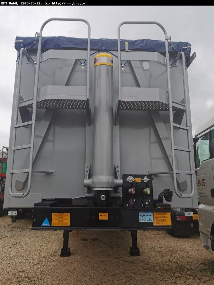 Benalu OPTILINER Alumulde 65m³, VN Optiliner 11400 H23 - قلابة نصف مقطورة نصف مقطورة قلابة: صورة 2 Benalu OPTILINER Alumulde 65m³, VN Optiliner 11400 H23 - قلابة نصف مقطورة نصف مقطورة قلابة: صورة 2
