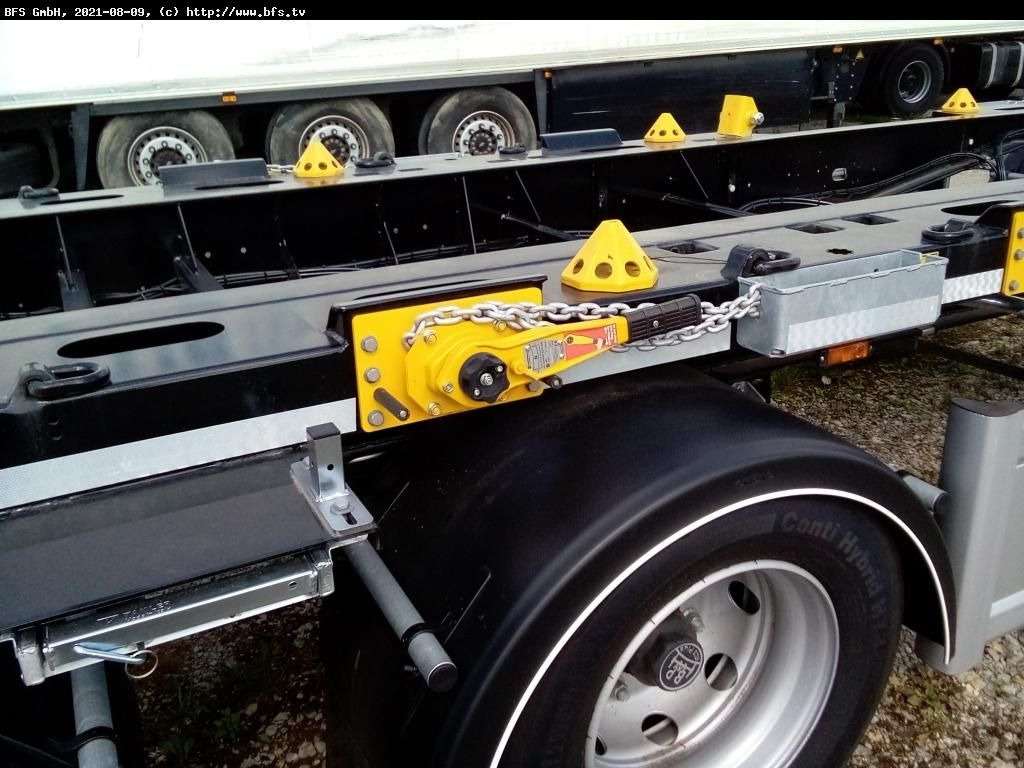 Hüffermann Vario-Carrier HMA 2424 ZB 3-Achs für Absetzmulde - مقطورة هوك ليفت/ لود لوجر: صورة 4 Hüffermann Vario-Carrier HMA 2424 ZB 3-Achs für Absetzmulde - مقطورة هوك ليفت/ لود لوجر: صورة 4