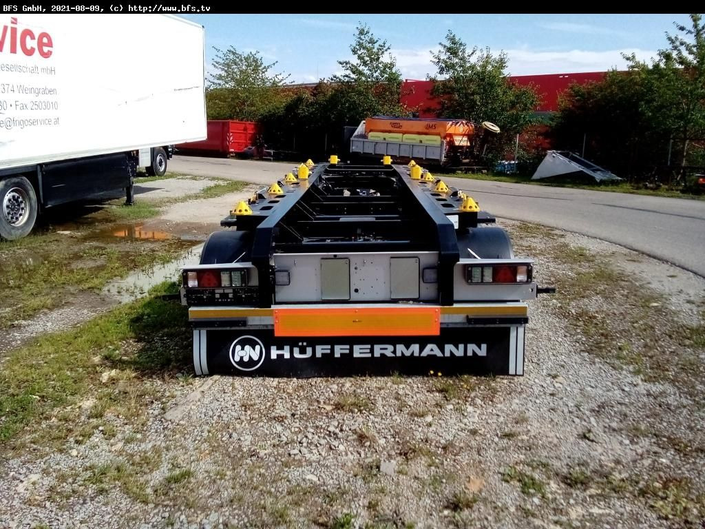 Hüffermann Vario-Carrier HMA 2424 ZB 3-Achs für Absetzmulde - مقطورة هوك ليفت/ لود لوجر: صورة 2 Hüffermann Vario-Carrier HMA 2424 ZB 3-Achs für Absetzmulde - مقطورة هوك ليفت/ لود لوجر: صورة 2