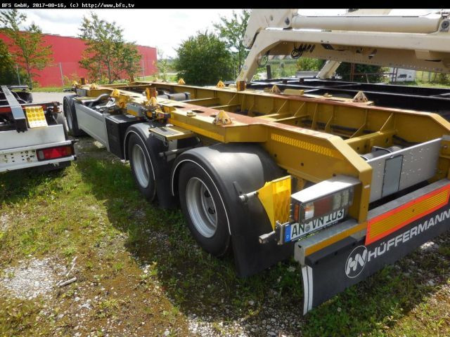 Hüffermann Vario-Carrier HMA 2424 ZB Absetzmuldenanhänger, - عربة مقطورة: صورة 2 Hüffermann Vario-Carrier HMA 2424 ZB Absetzmuldenanhänger, - عربة مقطورة: صورة 2