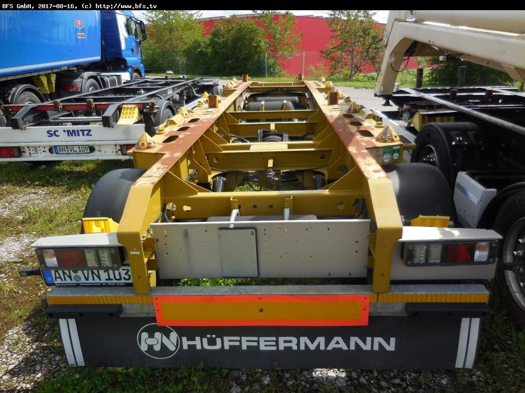 Hüffermann Vario-Carrier HMA 2424 ZB Absetzmuldenanhänger, - عربة مقطورة: صورة 1 Hüffermann Vario-Carrier HMA 2424 ZB Absetzmuldenanhänger, - عربة مقطورة: صورة 1