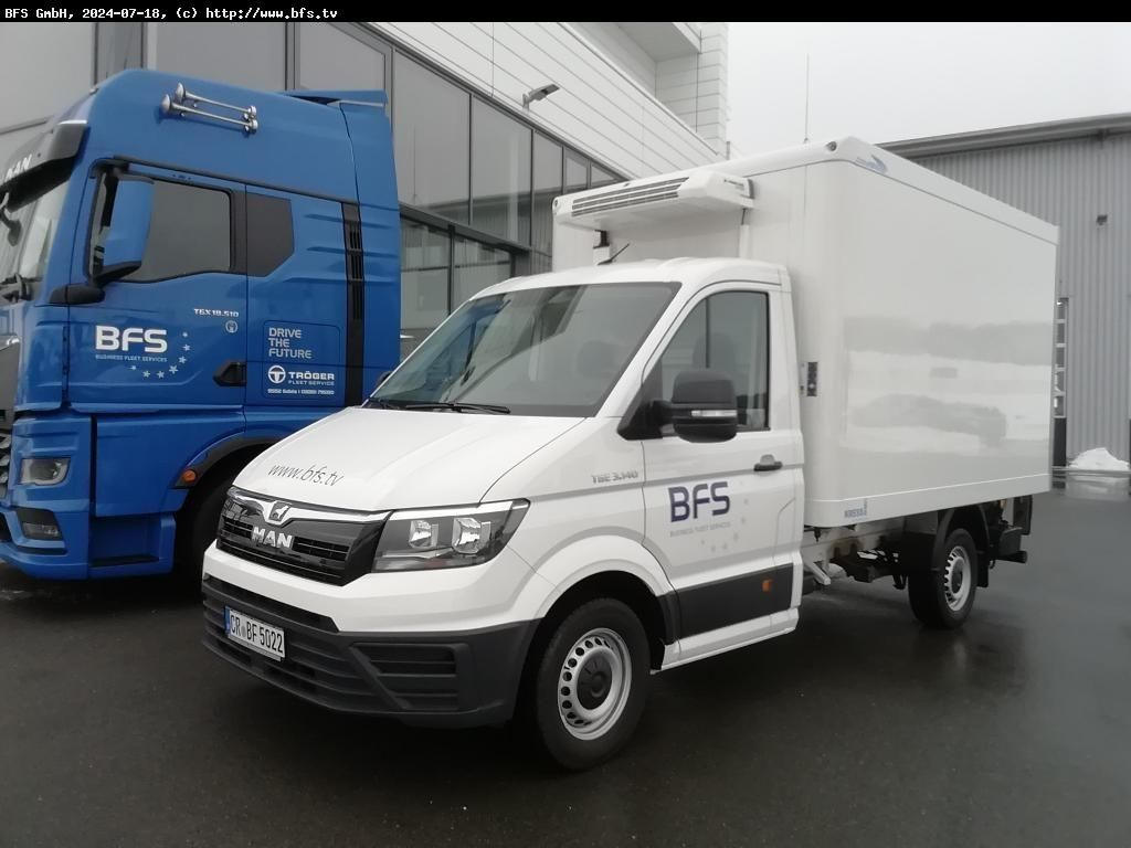 MAN TGE 3.140 4x2 F SB Kühlkoffer, FD mit LBW, Therm - شاحنة مُبرّدة للتوصيل: صورة 1 MAN TGE 3.140 4x2 F SB Kühlkoffer, FD mit LBW, Therm - شاحنة مُبرّدة للتوصيل: صورة 1
