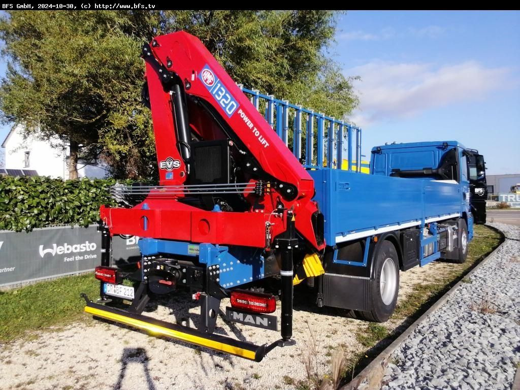 MAN TGM (TG3) 18.320 4x2 BL CH Glastransporter Hegla - شاحنات مسطحة, شاحنة كرين: صورة 2 MAN TGM (TG3) 18.320 4x2 BL CH Glastransporter Hegla - شاحنات مسطحة, شاحنة كرين: صورة 2
