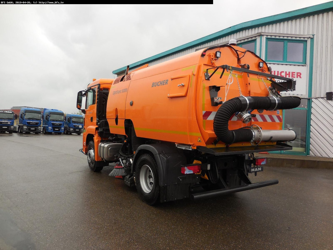 MAN TGS 18.420 4X2 BL Bucher OF 8000 TWIN beidseitig - سياره كنس شوارع: صورة 3 MAN TGS 18.420 4X2 BL Bucher OF 8000 TWIN beidseitig - سياره كنس شوارع: صورة 3