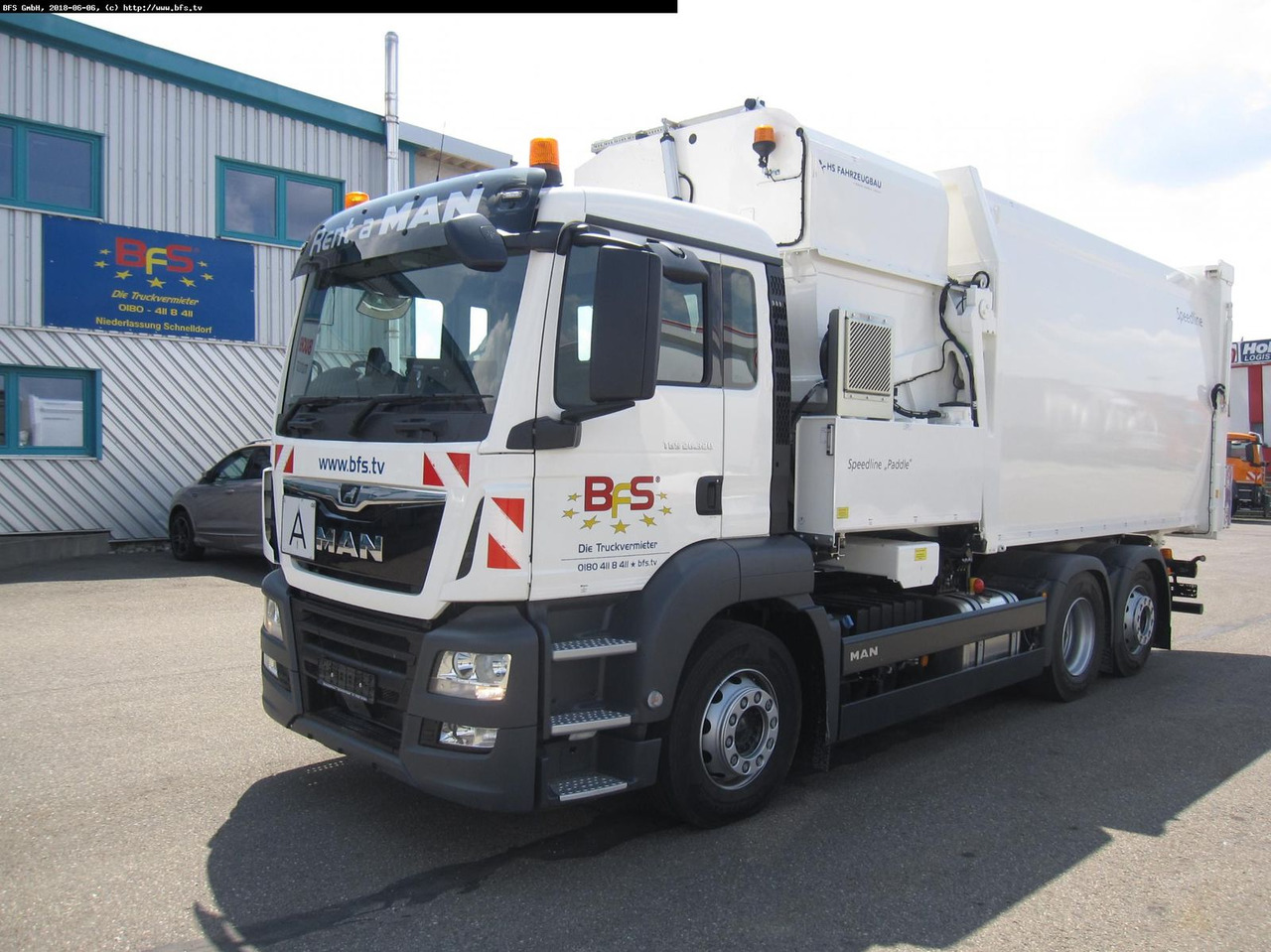 MAN TGS 26.320 6x2-4 LL HS SL Speedline 27 PPK - ViS - شاحنة النفايات: صورة 1 MAN TGS 26.320 6x2-4 LL HS SL Speedline 27 PPK - ViS - شاحنة النفايات: صورة 1