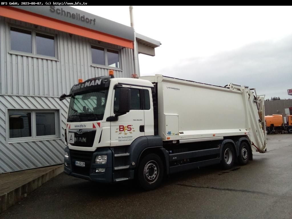MAN TGS 28.320 6x2-4 BL HS UL Olympus 23 - Euro Max - شاحنة النفايات: صورة 1 MAN TGS 28.320 6x2-4 BL HS UL Olympus 23 - Euro Max - شاحنة النفايات: صورة 1