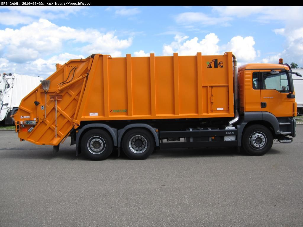 MAN TGS 28.320 6x2-4 BL Sperrmüll Haller M21 x1 C oh - شاحنة النفايات: صورة 3 MAN TGS 28.320 6x2-4 BL Sperrmüll Haller M21 x1 C oh - شاحنة النفايات: صورة 3