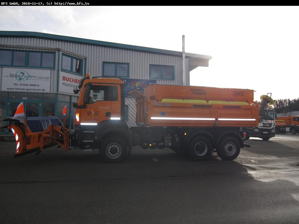 MAN TGS 28.480 6X4-4 BL Euro6, Winterdienst, Bordmat - شاحنة قلاب: صورة 2 MAN TGS 28.480 6X4-4 BL Euro6, Winterdienst, Bordmat - شاحنة قلاب: صورة 2