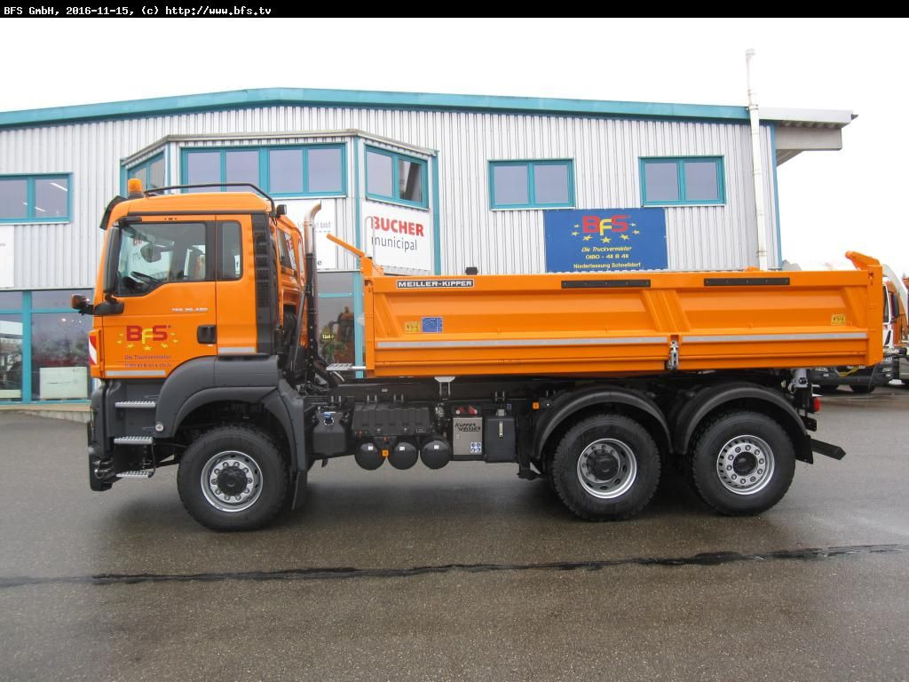 MAN TGS 28.480 6X4-4 BL Euro6, Winterdienst, Bordmat - شاحنة قلاب: صورة 3 MAN TGS 28.480 6X4-4 BL Euro6, Winterdienst, Bordmat - شاحنة قلاب: صورة 3
