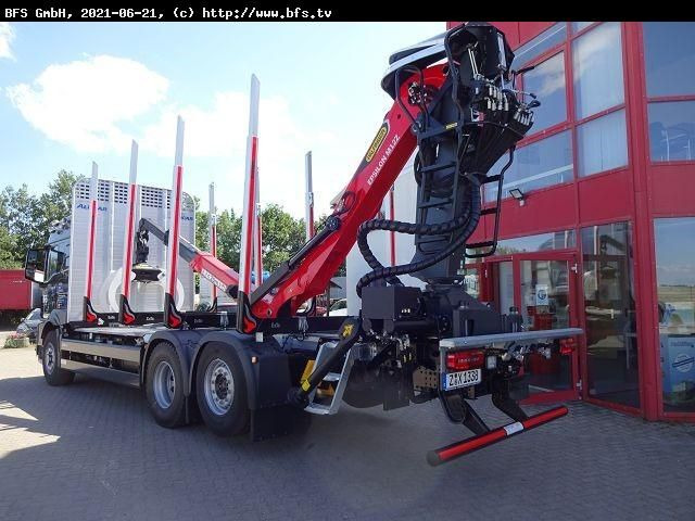 MAN TGS (TG3) 26.510 6x4H-4 BL CH Kurzholz Bio Öl - شاحنة قطع الأشجار: صورة 3 MAN TGS (TG3) 26.510 6x4H-4 BL CH Kurzholz Bio Öl - شاحنة قطع الأشجار: صورة 3