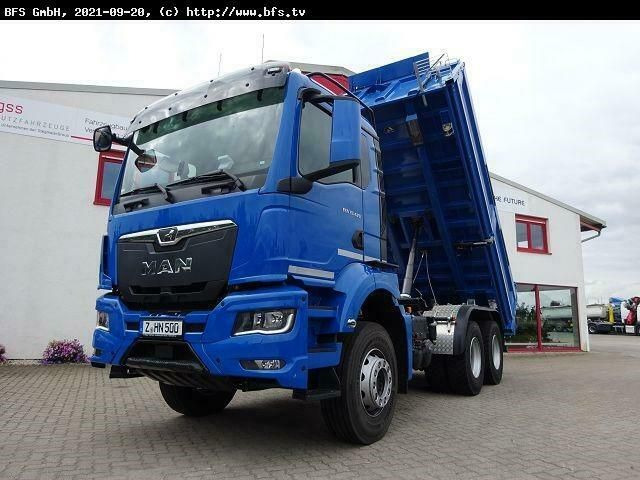 MAN TGS (TG3) 33.470 6x4 BB 3-Achsen, 3-Seiten Meill - شاحنة قلاب: صورة 1 MAN TGS (TG3) 33.470 6x4 BB 3-Achsen, 3-Seiten Meill - شاحنة قلاب: صورة 1