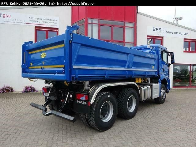 MAN TGS (TG3) 33.470 6x4 BB 3-Achsen, 3-Seiten Meill - شاحنة قلاب: صورة 3 MAN TGS (TG3) 33.470 6x4 BB 3-Achsen, 3-Seiten Meill - شاحنة قلاب: صورة 3