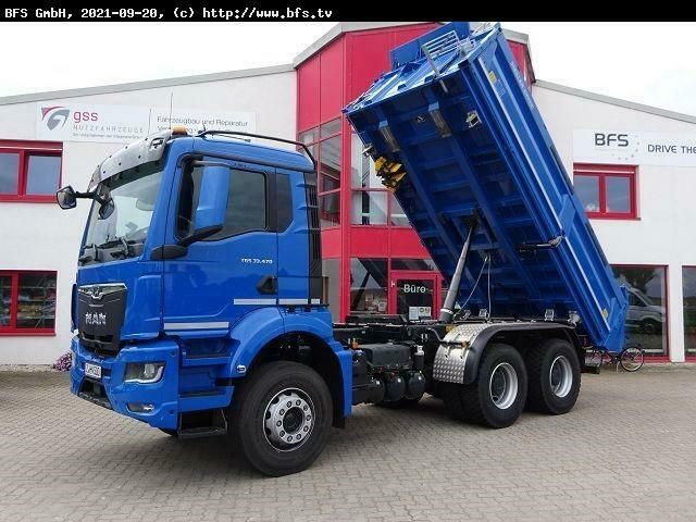 MAN TGS (TG3) 33.470 6x4 BB 3-Achsen, 3-Seiten Meill - شاحنة قلاب: صورة 2 MAN TGS (TG3) 33.470 6x4 BB 3-Achsen, 3-Seiten Meill - شاحنة قلاب: صورة 2