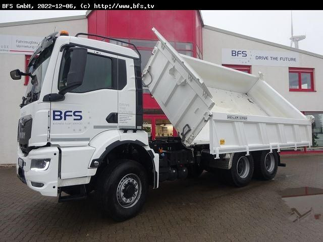 MAN TGS (TG3) 33.470 6x6 H BL 6x6H, Anh.-kipphydraul - شاحنة قلاب: صورة 2 MAN TGS (TG3) 33.470 6x6 H BL 6x6H, Anh.-kipphydraul - شاحنة قلاب: صورة 2