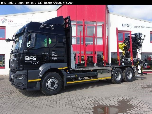 MAN TGS (TG3) 33.510 6x4 BL CH Loglift Holzladekran - شاحنة قطع الأشجار: صورة 2 MAN TGS (TG3) 33.510 6x4 BL CH Loglift Holzladekran - شاحنة قطع الأشجار: صورة 2