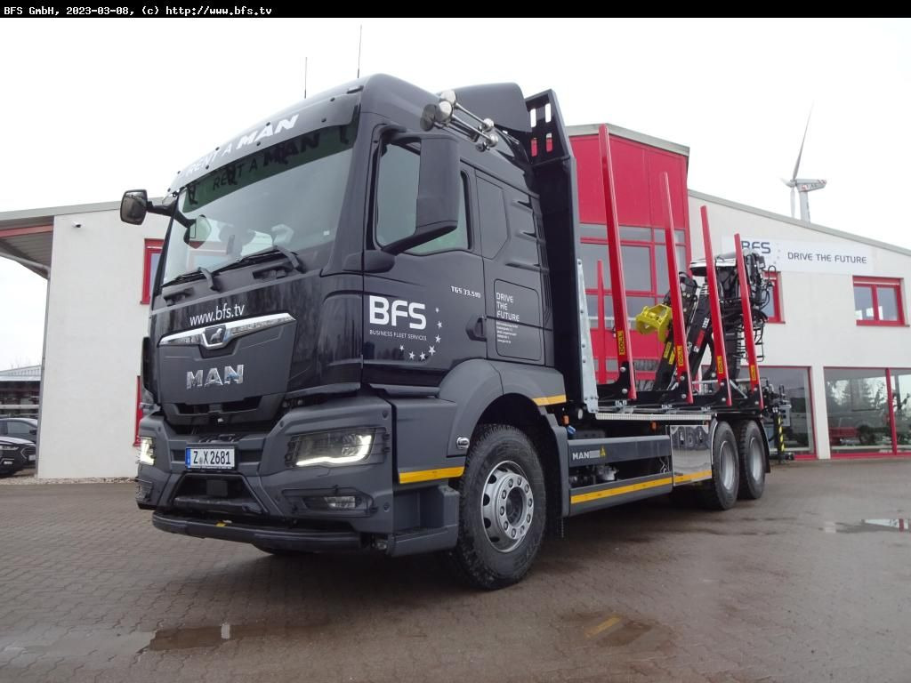 MAN TGS (TG3) 33.510 6x4 BL CH - شاحنة قطع الأشجار: صورة 1 MAN TGS (TG3) 33.510 6x4 BL CH - شاحنة قطع الأشجار: صورة 1