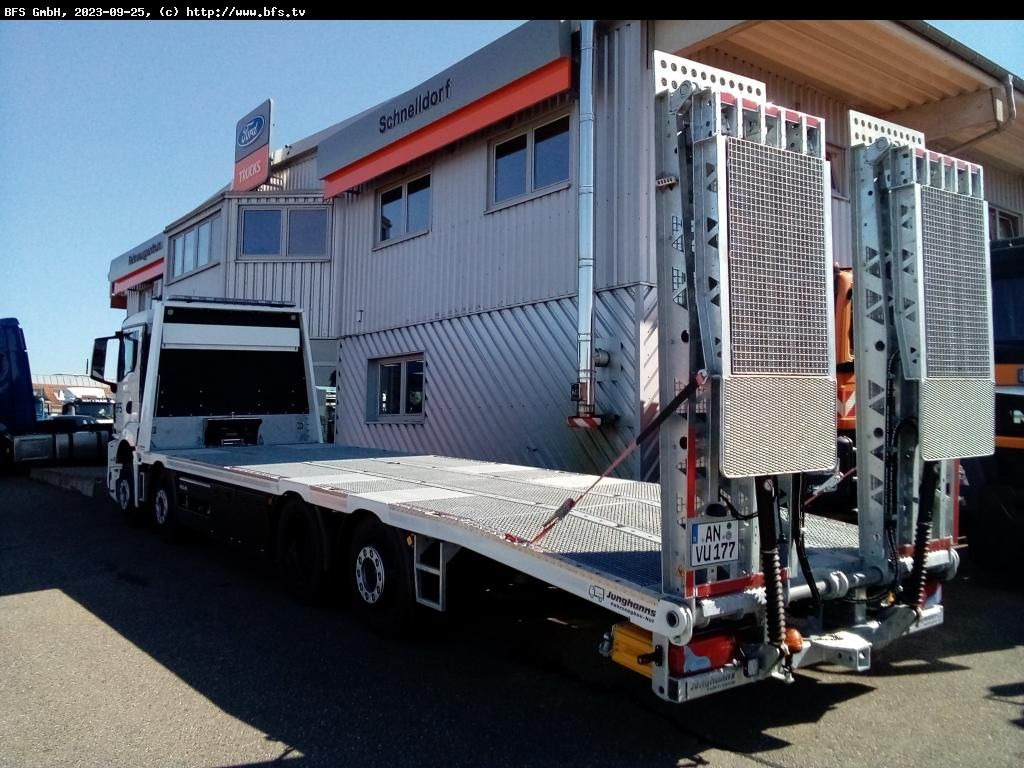 MAN TGS (TG3) 35.430 8x2-6 BL CH NN, Plattform Aufba - شاحنة سحب: صورة 2 MAN TGS (TG3) 35.430 8x2-6 BL CH NN, Plattform Aufba - شاحنة سحب: صورة 2