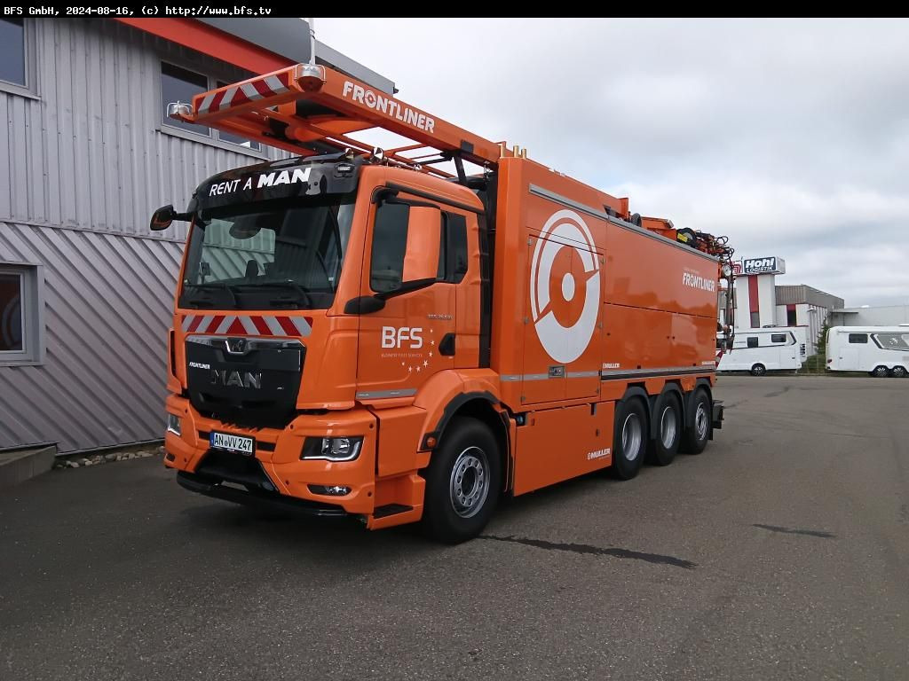MAN TGS (TG3) 35.510 8x4-4 BL CH Canalmaster F 135 E - شاحنة الشفط: صورة 1 MAN TGS (TG3) 35.510 8x4-4 BL CH Canalmaster F 135 E - شاحنة الشفط: صورة 1