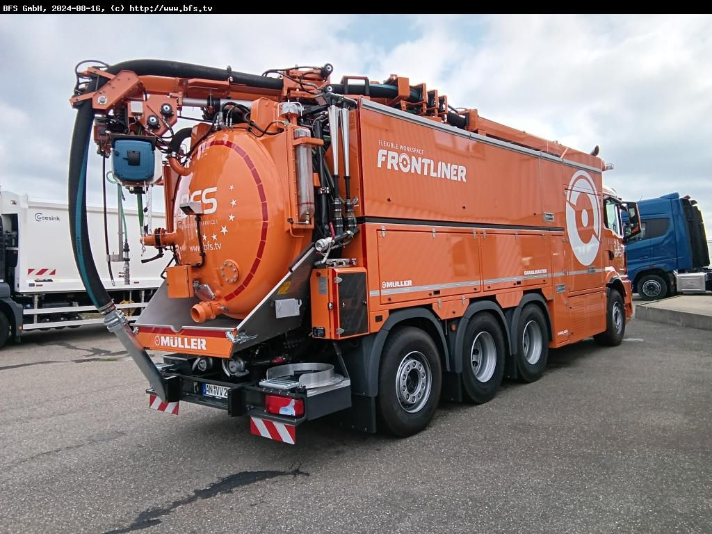 MAN TGS (TG3) 35.510 8x4-4 BL CH Canalmaster F 135 E - شاحنة الشفط: صورة 2 MAN TGS (TG3) 35.510 8x4-4 BL CH Canalmaster F 135 E - شاحنة الشفط: صورة 2