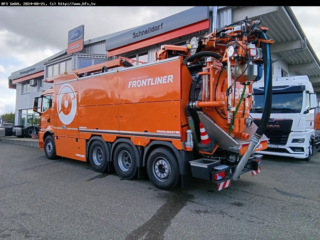 MAN TGS (TG3) 35.510 8x4-4 BL CH MÜLLER Canalmaster - شاحنة الشفط: صورة 3 MAN TGS (TG3) 35.510 8x4-4 BL CH MÜLLER Canalmaster - شاحنة الشفط: صورة 3