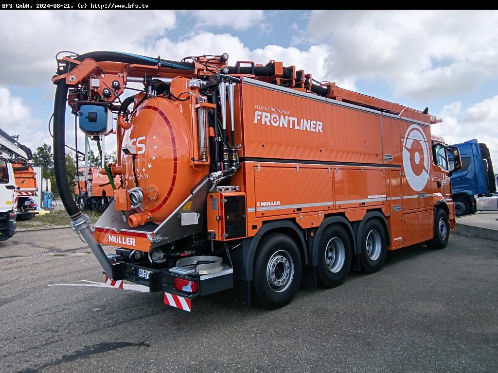 MAN TGS (TG3) 35.510 8x4-4 BL CH MÜLLER Canalmaster - شاحنة الشفط: صورة 2 MAN TGS (TG3) 35.510 8x4-4 BL CH MÜLLER Canalmaster - شاحنة الشفط: صورة 2