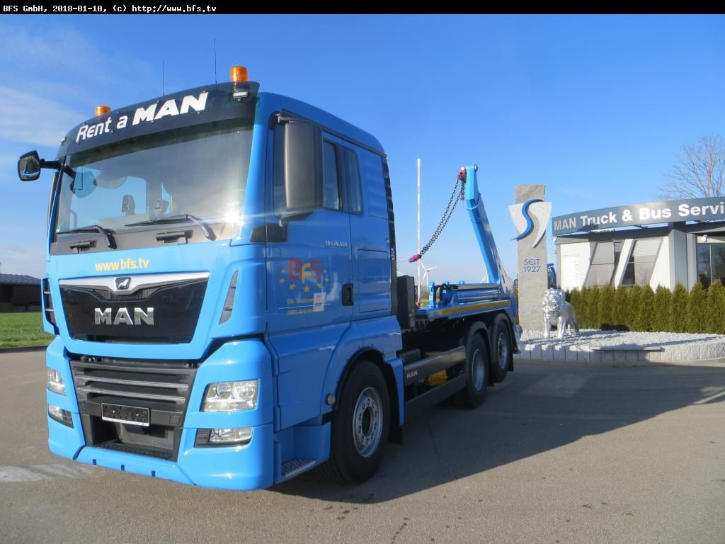 شاحنة قلاب MAN TGX 26.500 6x2-2 LL XL Fhs. Meiller AK 16 MAN TGX 26.500 6x2-2 LL XL Fhs. Meiller AK 16: صورة 1