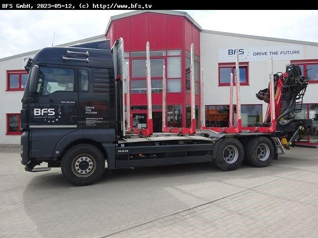 MAN TGX 26.510 6x4 BL Kurzholz, Sicherheitspaket Plu - شاحنة قطع الأشجار: صورة 2 MAN TGX 26.510 6x4 BL Kurzholz, Sicherheitspaket Plu - شاحنة قطع الأشجار: صورة 2