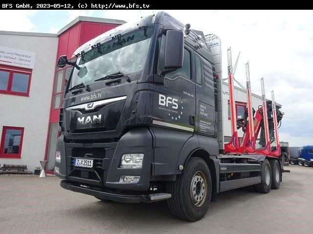 MAN TGX 26.510 6x4 BL Kurzholz, Sicherheitspaket Plu - شاحنة قطع الأشجار: صورة 1 MAN TGX 26.510 6x4 BL Kurzholz, Sicherheitspaket Plu - شاحنة قطع الأشجار: صورة 1