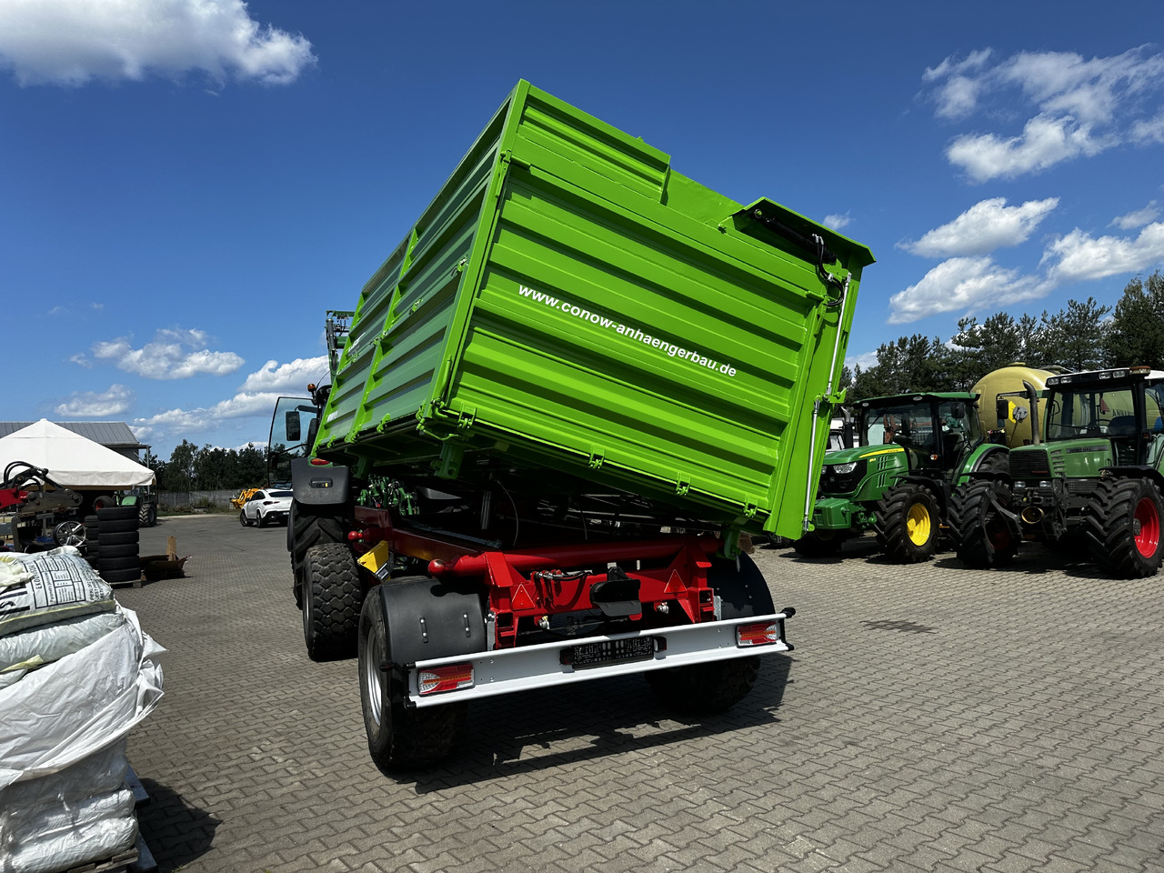 Conow HW 180 V 9 3 strony wywrot 18 ton - مقطورة زراعية قلابة: صورة 5 Conow HW 180 V 9 3 strony wywrot 18 ton - مقطورة زراعية قلابة: صورة 5