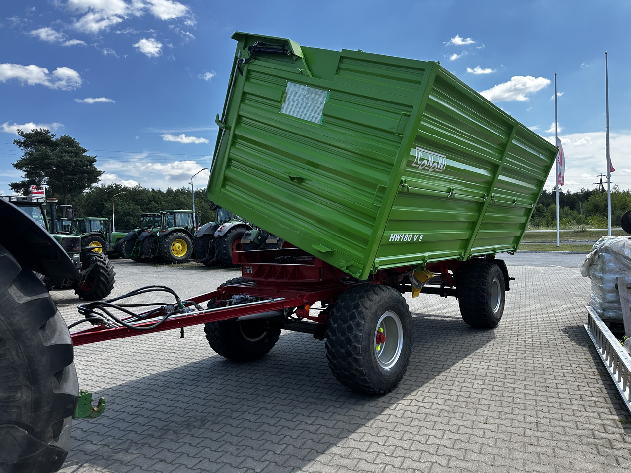 Conow HW 180 V 9 3 strony wywrot 18 ton - مقطورة زراعية قلابة: صورة 3 Conow HW 180 V 9 3 strony wywrot 18 ton - مقطورة زراعية قلابة: صورة 3