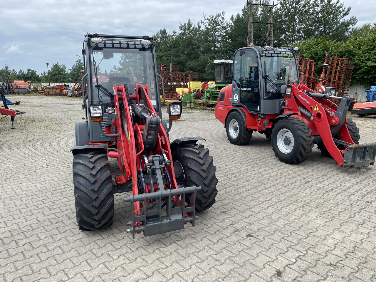 Weidemann 2070 cx LP - اللودر بعجل: صورة 3 Weidemann 2070 cx LP - اللودر بعجل: صورة 3