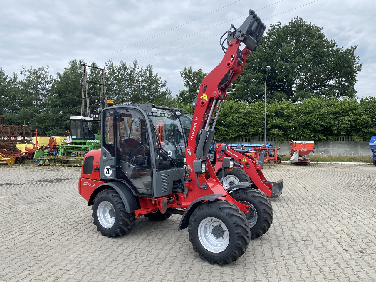 Weidemann 2070 cx LP - اللودر بعجل: صورة 2 Weidemann 2070 cx LP - اللودر بعجل: صورة 2
