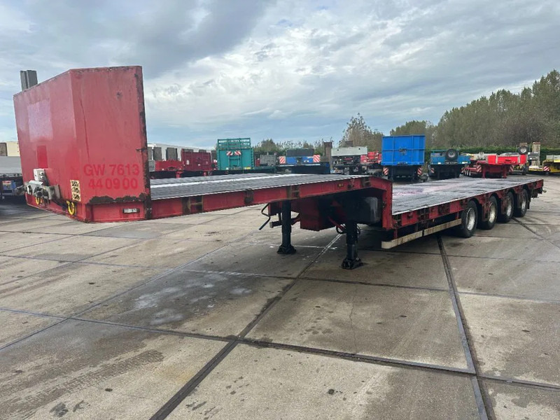 Bodex 4 AXLE, EXTANDABLE - عربة منخفضة مسطحة نصف مقطورة: صورة 1 Bodex 4 AXLE, EXTANDABLE - عربة منخفضة مسطحة نصف مقطورة: صورة 1