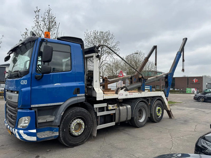 DAF CF 400 6X2 - EURO 6 + VDL P-18 + REMOTE + LIFT AXLE - شاحنة نقل المخلفات: صورة 1 DAF CF 400 6X2 - EURO 6 + VDL P-18 + REMOTE + LIFT AXLE - شاحنة نقل المخلفات: صورة 1