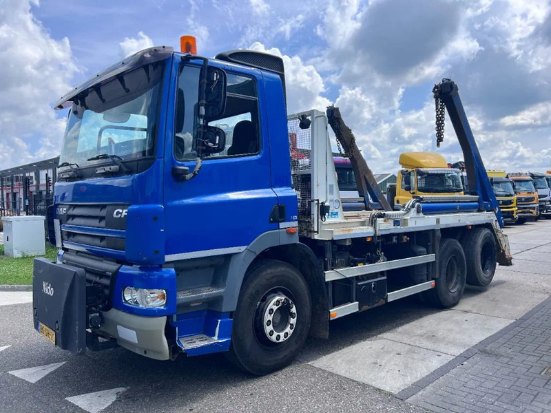 DAF CF 85.360 6X2 EURO 5 HYVA SKIPLOADER + NIDO - شاحنة نقل المخلفات: صورة 1 DAF CF 85.360 6X2 EURO 5 HYVA SKIPLOADER + NIDO - شاحنة نقل المخلفات: صورة 1