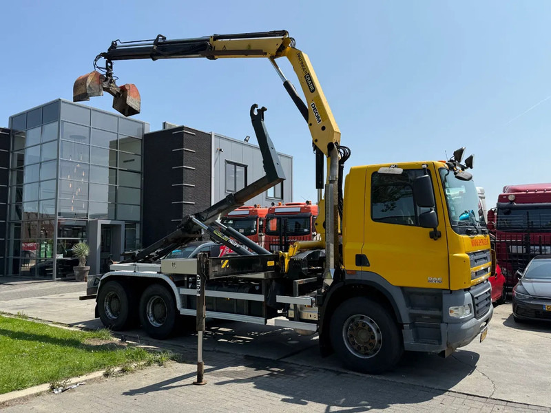 DAF CF 85.410 6X4 - EURO 5 + PALFINGER PK15500 + REMOTE + PALFINGER HOOK - شاحنة ذات خطاف, شاحنة كرين: صورة 2 DAF CF 85.410 6X4 - EURO 5 + PALFINGER PK15500 + REMOTE + PALFINGER HOOK - شاحنة ذات خطاف, شاحنة كرين: صورة 2