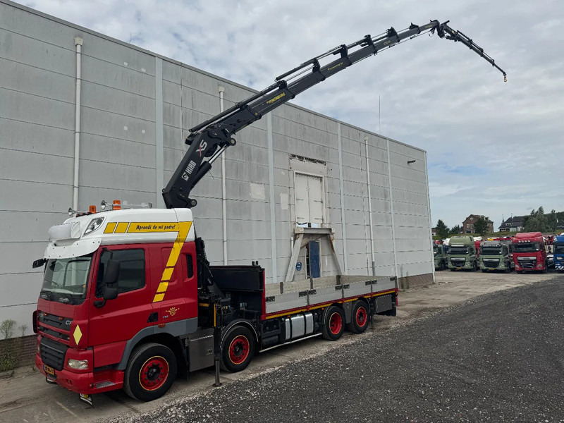 DAF CF 85.460 8X2 HIAB 477E-7 + JIB 75X + REMOTE CONTROL - شاحنات مسطحة, شاحنة كرين: صورة 1 DAF CF 85.460 8X2 HIAB 477E-7 + JIB 75X + REMOTE CONTROL - شاحنات مسطحة, شاحنة كرين: صورة 1