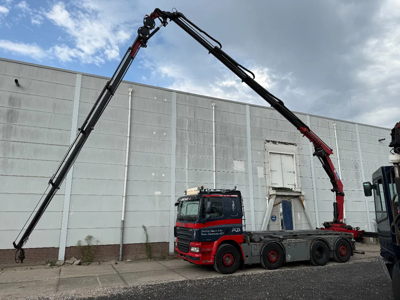 DAF CF 85.460 8X2 + YEAR 2016 HMF CRANE 2620-K4 + FLYJIB + WINCH + REMOTE - شاحنة - نظام الكابلات, شاحنة كرين: صورة 4 DAF CF 85.460 8X2 + YEAR 2016 HMF CRANE 2620-K4 + FLYJIB + WINCH + REMOTE - شاحنة - نظام الكابلات, شاحنة كرين: صورة 4