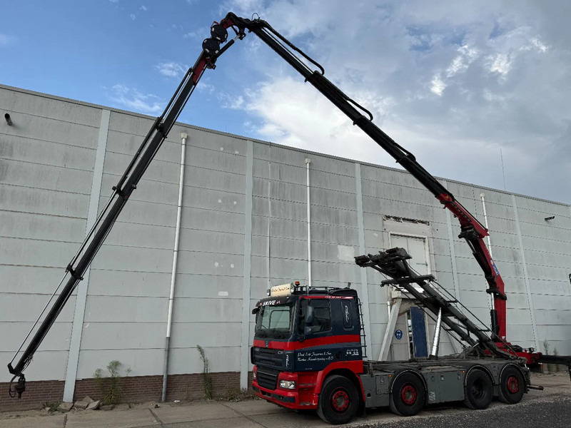 DAF CF 85.460 8X2 + YEAR 2016 HMF CRANE 2620-K4 + FLYJIB + WINCH + REMOTE - شاحنة - نظام الكابلات, شاحنة كرين: صورة 3 DAF CF 85.460 8X2 + YEAR 2016 HMF CRANE 2620-K4 + FLYJIB + WINCH + REMOTE - شاحنة - نظام الكابلات, شاحنة كرين: صورة 3