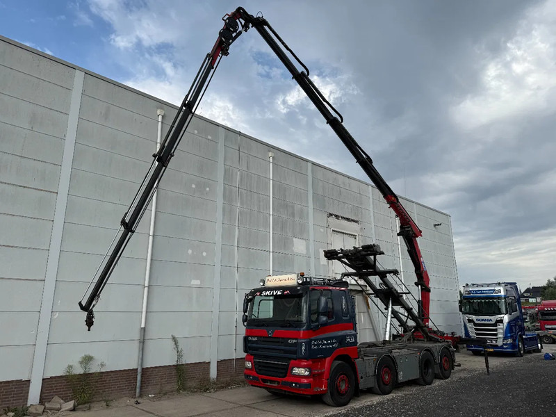 DAF CF 85.460 8X2 + YEAR 2016 HMF CRANE 2620-K4 + FLYJIB + WINCH + REMOTE - شاحنة - نظام الكابلات, شاحنة كرين: صورة 1 DAF CF 85.460 8X2 + YEAR 2016 HMF CRANE 2620-K4 + FLYJIB + WINCH + REMOTE - شاحنة - نظام الكابلات, شاحنة كرين: صورة 1