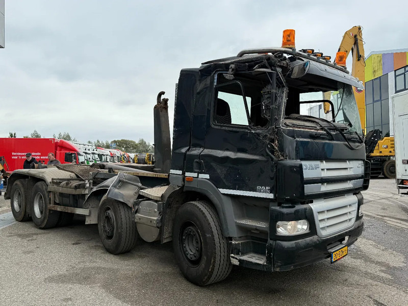 DAF CF 85.460 8X4 EURO 5 - FULL STEEL SUSP. - MANUAL GEAR - BIG AXLES + VDL HOOKLIFT - شاحنة ذات خطاف: صورة 3 DAF CF 85.460 8X4 EURO 5 - FULL STEEL SUSP. - MANUAL GEAR - BIG AXLES + VDL HOOKLIFT - شاحنة ذات خطاف: صورة 3