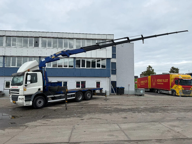 DAF CF 85 6X2 EURO 5 + HMF 37 TON/M + REMOTE CONTROL - شاحنات مسطحة, شاحنة كرين: صورة 3 DAF CF 85 6X2 EURO 5 + HMF 37 TON/M + REMOTE CONTROL - شاحنات مسطحة, شاحنة كرين: صورة 3