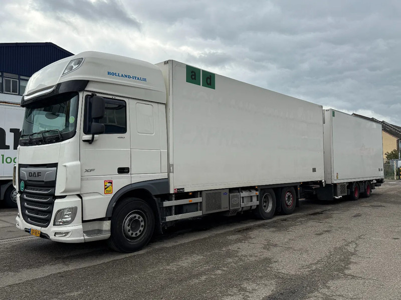 DAF XF 480 6X2 + 2 AXLE HANGER + TRS COOLING + DHOLLANDIA LIFT (2x) - شاحنة الفريزر: صورة 1 DAF XF 480 6X2 + 2 AXLE HANGER + TRS COOLING + DHOLLANDIA LIFT (2x) - شاحنة الفريزر: صورة 1
