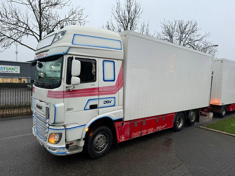 DAF XF 510 6X2 - EURO 6 + RETARDER + ZEPRO LIFT + REMOTE - شاحنة مقفلة: صورة 1 DAF XF 510 6X2 - EURO 6 + RETARDER + ZEPRO LIFT + REMOTE - شاحنة مقفلة: صورة 1