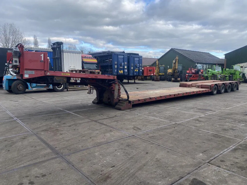 Doll 4 AXEL STEERING 66200 TON - عربة منخفضة مسطحة نصف مقطورة: صورة 1 Doll 4 AXEL STEERING 66200 TON - عربة منخفضة مسطحة نصف مقطورة: صورة 1