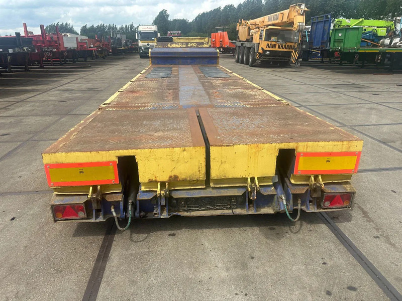 ES-GE 3 SOU-1N, LAST AXLE STEERING, 4 M EXTENDABLE , HYDRAULICS RAMPS - عربة منخفضة مسطحة نصف مقطورة: صورة 4 ES-GE 3 SOU-1N, LAST AXLE STEERING, 4 M EXTENDABLE , HYDRAULICS RAMPS - عربة منخفضة مسطحة نصف مقطورة: صورة 4