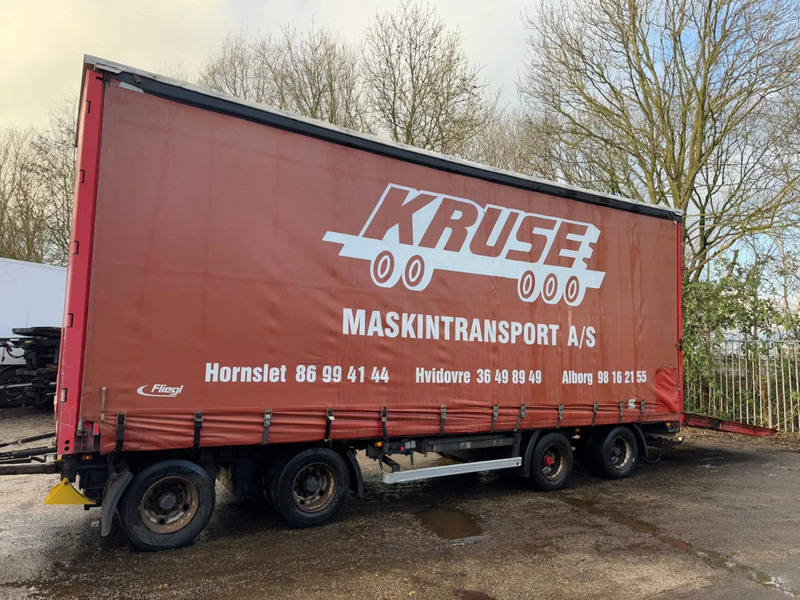 Fliegl VPS 320 HYDRAULIC RAMP 3,15 M 4X BPW AXLE UOPLYST - مقطورة ستارة جانبية: صورة 2 Fliegl VPS 320 HYDRAULIC RAMP 3,15 M 4X BPW AXLE UOPLYST - مقطورة ستارة جانبية: صورة 2