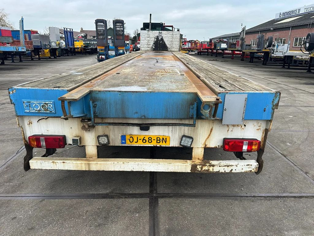 نصف مقطورة مسطحة Floor 2 AXLE STEERING an 2 LIFT AXLE: صورة 7